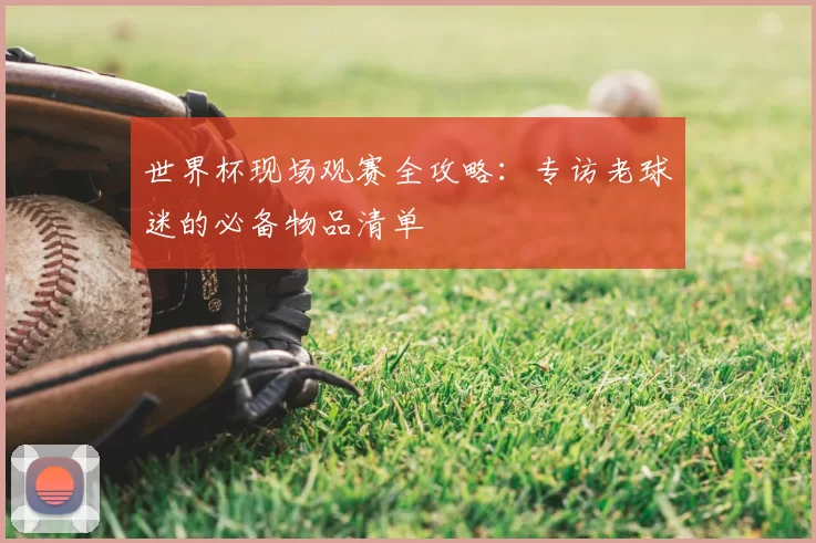 世界杯现场观赛全攻略：专访老球迷的必备物品清单