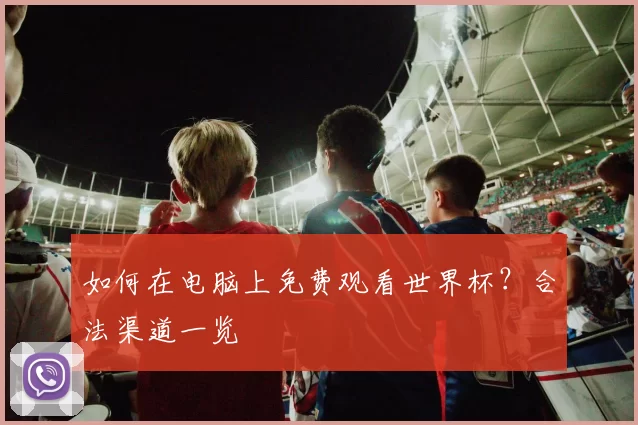 如何在电脑上免费观看世界杯?合法渠道一览