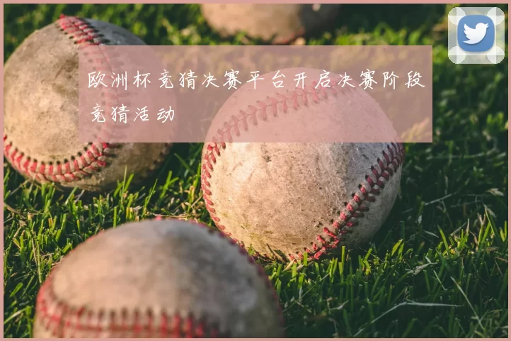 欧洲杯竞猜决赛平台开启决赛阶段竞猜活动