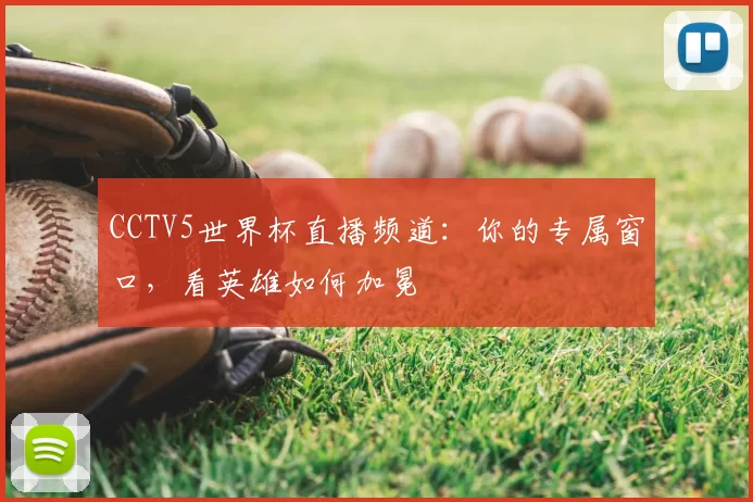 CCTV5世界杯直播频道:你的专属窗口,看英雄如何加冕