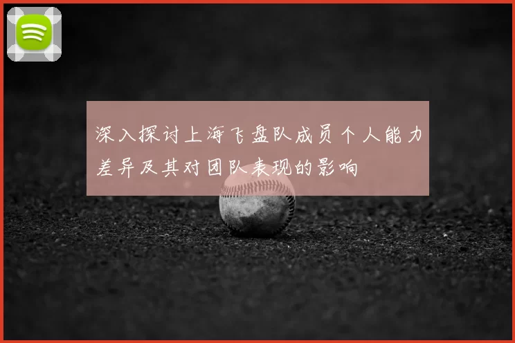 深入探讨上海飞盘队成员个人能力差异及其对团队表现的影响