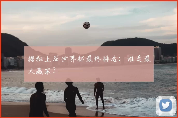 揭秘上届世界杯最终排名:谁是最大赢家?